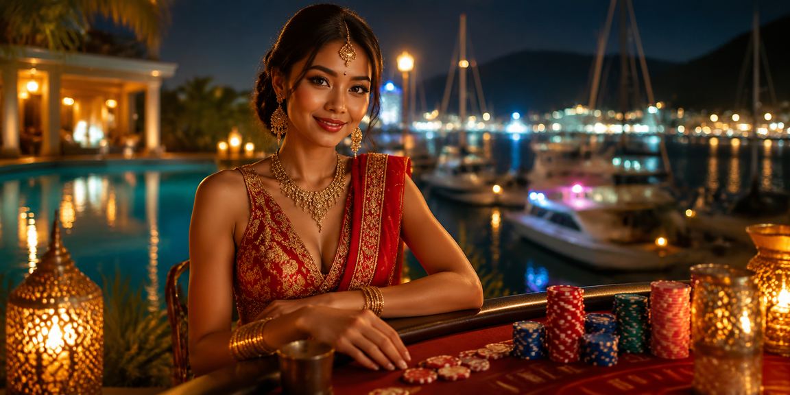 Suasana hiburan kasino di Langkawi dengan permainan poker gaya Malaysia